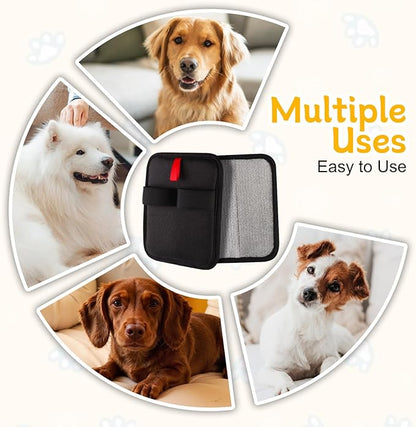 Pet Hair Remover Glove, Pet Hair Remover Tools, Reusable Cat &amp; Dog Hair Removal Grooming Brush, Suitable for Couch, Furniture, Carpet, Curtain