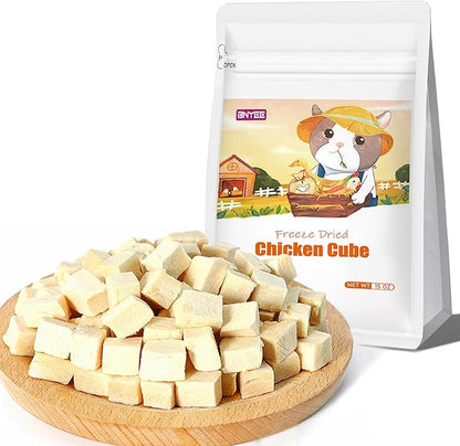 Freeze Dried Chicken Cat &amp; Dog Treats –15OZ Chicken Meat - High Protein, Bite-Sized, Training Treats Snacks