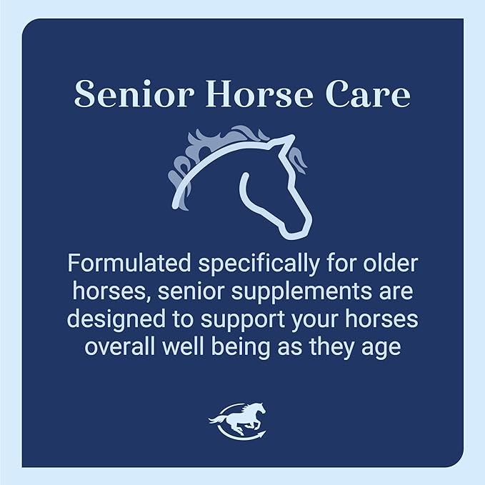 Senior Support SmartPak | Prebiotics and Probiotics | Turmeric Supplement | Flax Seed for Skin &amp; Coat Health | Antioxidant Support for Senior Horses | 28 Days Supply