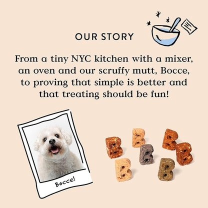Bocce’s Bakery Dailies Brushy Sticks to Support Oral Health &amp; Fresh Breath, Wheat-Free Dental Bars for Dogs, Made with Real Ingredients, Baked in the USA, All-Natural Coconut &amp; Mint Recipe, Small Dogs