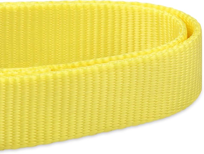 Hyhug Small Dog Collar Quick-Release Yellow| Heavy-Duty Nylon Puppy Collar, Adjustable &amp; Durable Pet Supplies for Boy &amp; Girl Dogs (Small, Illuminating Yellow)