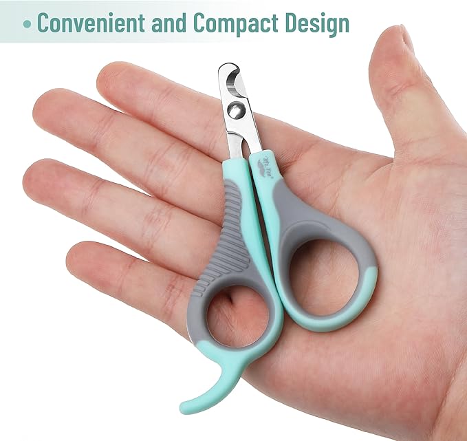 Mr. Pen Cat Nail Trimmer - Blue &amp; Gray, Cat &amp; Kitten Nail Clipper, Small Dog Nail Clipper