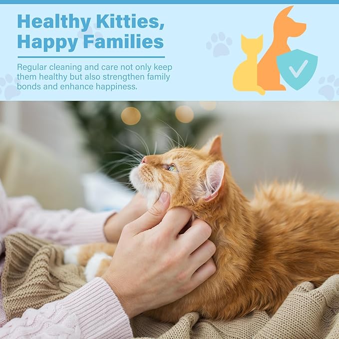 Cat Chin Acne Care Kit - Gently Removes Cat Chin Blackheads, Equipped with Cleansing Brush, Cruelty-Free, Nurtures Cat&
