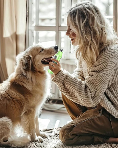 YABIFE 7-Speed Pet Nail Grinder with Light – Heavy Duty, Whisper Quiet Nail Trimmer for Dogs, Cats, Birds &amp; Small Animals – Single-Handed Operation