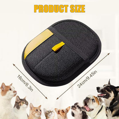 Pet Hair Removal Glove-2 Pack Reusable Electrostatic Pet Hair Remover Glove, Pet Hair Removal Tool for Cats &amp; Dogs - Suitable for Couch, Clothing, Carpet, Furniture, Car Seats