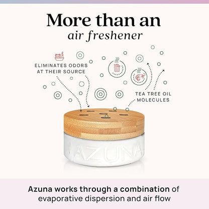 Azuna Air Freshener &amp; Odor Eliminator Gel Refill Pouch - Aromatherapy, 12 oz