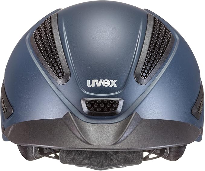 uvex perfexxion II Horse Riding Helmet for Women &amp; Men, Anthracite - Adjustable &amp; Excellent Ventilated Helmet