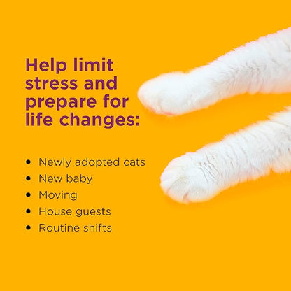 Comfort Zone 60 Day Starter Kit: 1 Cat Calming Diffuser &amp; 2 Refills; Cat Pheromones Help Anxiety; Reduce Stress, Urine Marking, Scratching