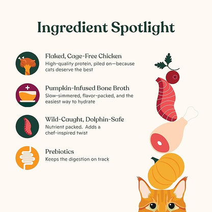Made by Nacho Flaked Filets Recipe in Bone Broth, Grain-Free Chef&