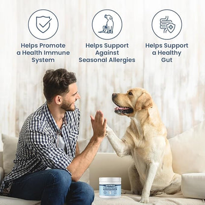 Special Breed Bovine Colostrum for Dogs and Cats, Immune Support Supplement for Allergy and Itch Relief, Grass Fed Colostrum Powder (120 Grams)