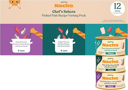 Made by Nacho Flaked Filets Recipe in Bone Broth, Grain-Free Chef&