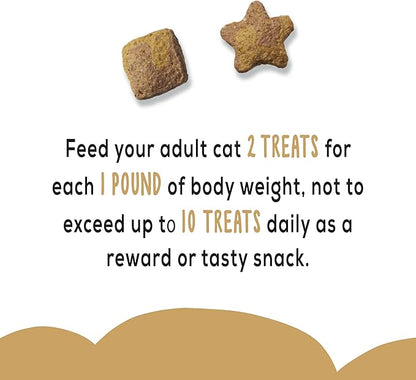 Purina Friskies Party Mix Cat Treats, Gravy-Licious Crunch with Chicken &amp; Gravy Flavors, Crunchy Treats for Cats, 2.1 Ounce Resealable Pouch (Pack of 3)
