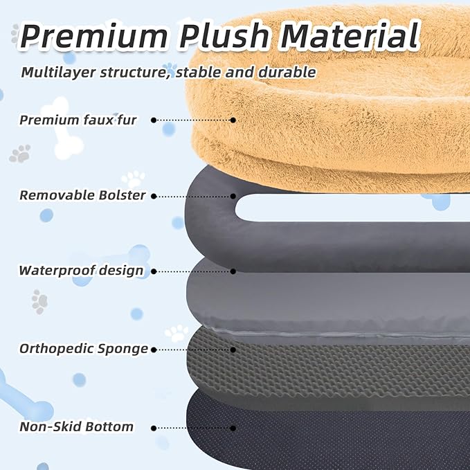 Human Dog Bed, 71&