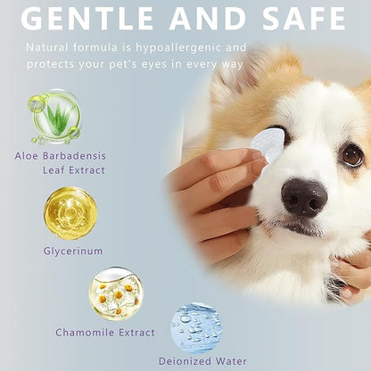 Pet Steam Brush for Dog &amp; Cat–3-in-1 Spray Hair Removal Comb–Steam Brush for Shedding &amp; Grooming–Water Brushes for Long &amp; Short Haired Pets–Spritz Defur Comb–Includes Waterless Shampoo &amp; Eye Wipes