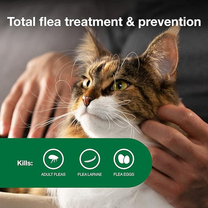 Advantage II Large Cat Vet-Recommended Flea Treatment &amp; Prevention | Cats Over 9 lbs. | 2-Month Supply