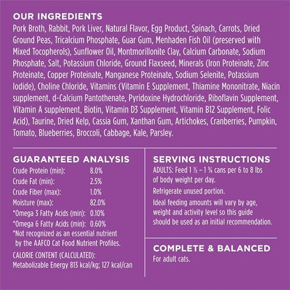 Instinct Flaked Entrée Wet Canned Cat Food - Rabbit, 5.5 oz. Cans (Pack of 12)