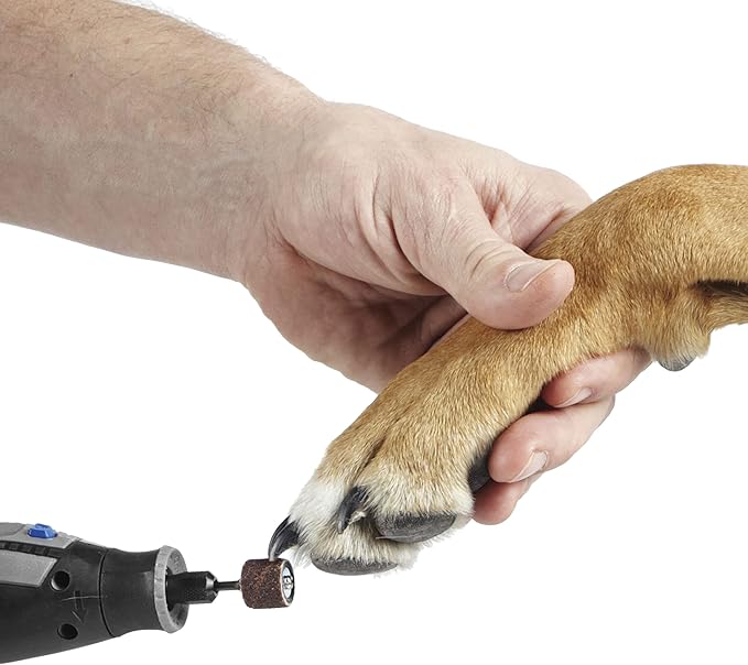 Dremel PawControl 7760-PGK Dog Nail Grinder and Trimmer - Cordless &amp; Rechargeable Pet Grooming Tool Kit - Safe and Humane for Dogs, Cats, and Small Animals
