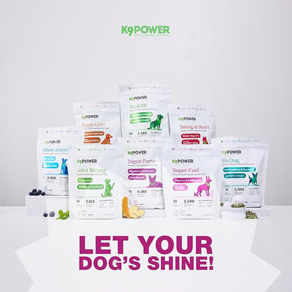 K9 Power Super Fuel for Dogs 1lb - Boosts Energy Levels - Supports Muscle Growth &amp; Enhances Joint Health - Pack of 2