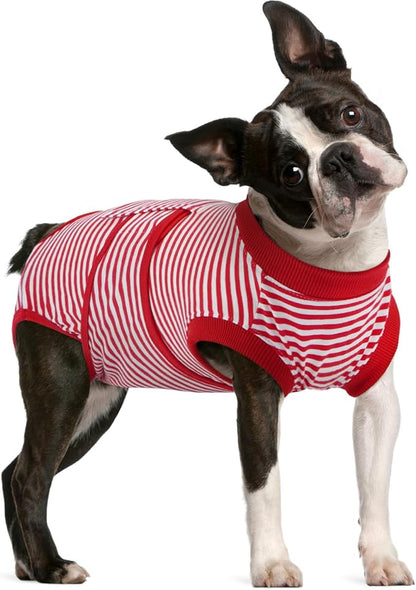 FUAMEY Dog Recovery Suit Male,Dogs Surgery Neuter Suits Puppy Spay Shirts for Female Protect Dog&