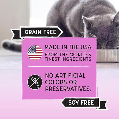 Blackwood Bounty Dry Cat Food, Red Meat Recipe for All Life Stages, 10 Pound Bag, High Protein, Grain Free