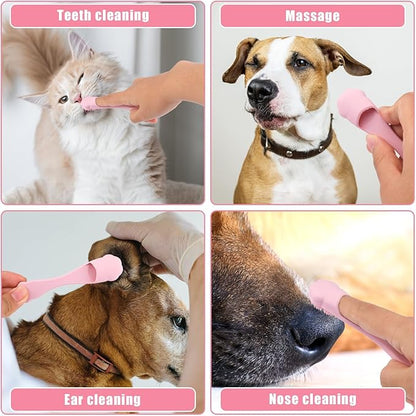Pet Hair Removal Glove,Pet Hair Remover for Cat &amp; Dog,New Upgraded Electrostatic Gloves Pet Hair,Reusable Electro Static Pet Hair Remover Electrostatic Gloves for Furniture,Couch (2 PC Small Red)