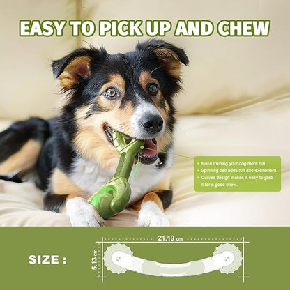 Indestructible Dog Toys for Aggressive Chewers - Heavy Duty Chew Proof Durable Toy for Large Breed Dogs, Interactive Tough Nylon Bone for Boredom Relief &amp; Mental Stimulation