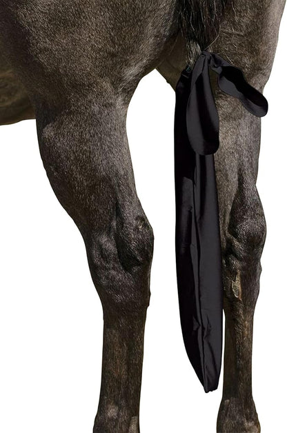 UltraFlex Lycra Tail Bag for Horses | Package of 3 | 24" Long | UV Protection | Smooth Stretch Fit | Keeps Tails Clean &amp; Braided