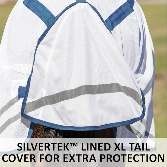 Schneiders Soft Interlock Mesh II Horse Fly Sheets | Superior UV &amp; Insect Protection | Versatile Euro Fit Option | Reflective Safety Design