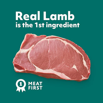 Optimeal Grain-Free Wet Cat Food – Lamb &amp; Veggies Recipe, High Protein &amp; Moisture Rich Indoor Adult Cats Food, Tender Morsels in Savory Gravy Natural Ingredients - 3 oz Pouches, 12 Pack