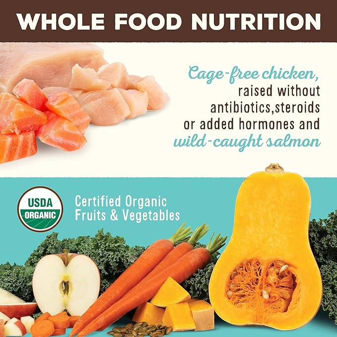 Primal Freeze Dried Raw Cat Food Nuggets Chicken &amp; Salmon, Complete &amp; Balanced Meal or Topper, Premium, Healthy, Grain Free, High Protein Raw Cat Food with Probiotics (5.5 oz)