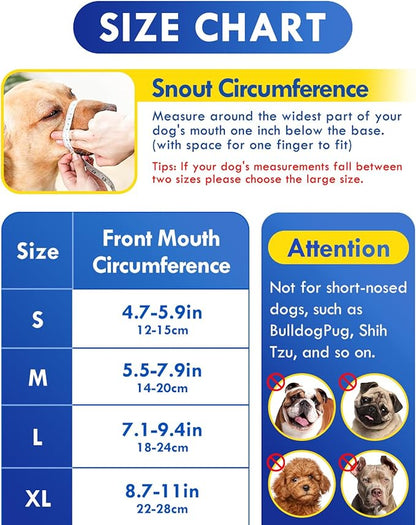 Dog Muzzle, Soft Air Mesh Muzzle for Small Medium Large Dogs Anti Biting Barking Chewing, Breathable Drinkable Adjustable Loop Pets Muzzle for German Shepherd Husky Labrador Retriever (Red,XL)