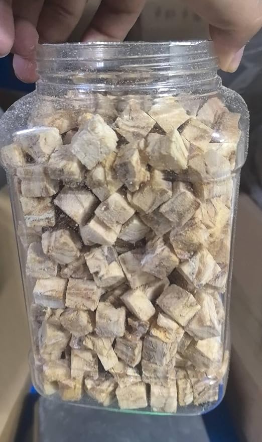 Just Try 6.7 oz Freeze-Dried Salmon Treats for Dogs &amp; Cats - Single Ingredient, High Protein Dog Treats - Grain-Free, Rich in Omega-3 for Skin &amp; Coat