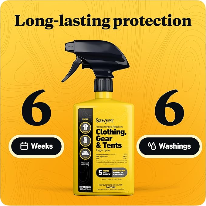 Sawyer Products Premium Permethrin Insect Repellent for Clothing, Gear &amp; Tents