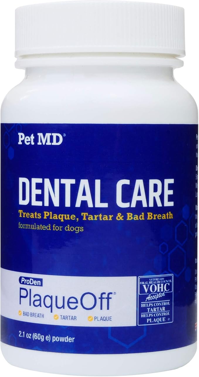 Pet MD Proden PlaqueOff &amp; Dental Wipes for Dogs