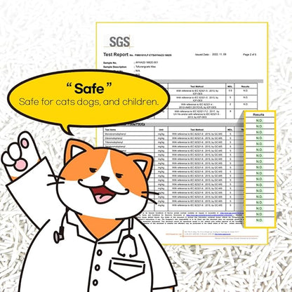 Tofu Cat Litter 100%, I&