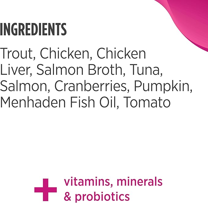 Nulo Trout &amp; Salmon Recipe Pate Wet Canned Cat Food, 5.5 Ounce (Pack of 24)