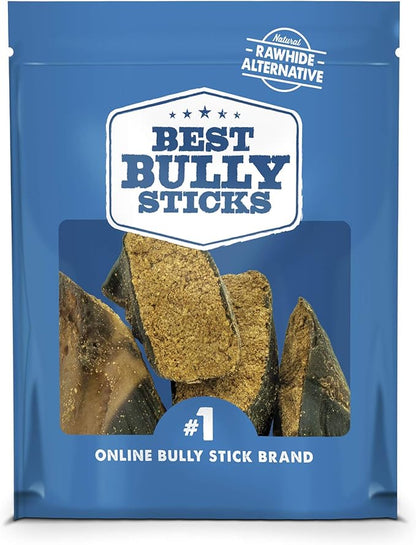 Best Bully Sticks Peanut Butter Stuffed Cow Hooves - 4 Count (Pack of 1) - Natural Dog Treat, Easily Digestible, Supports Dental Health