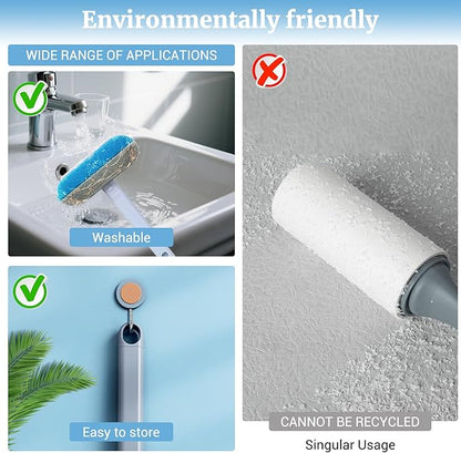 4 in 1 Multifunctional Reusable Pet Hair Remover Brush,Dog &amp; Cat Hair Remover Tool for Couch,Bedding &amp; Carpet,Washable Fur Remover with Dual-Sided Cleaning Brush