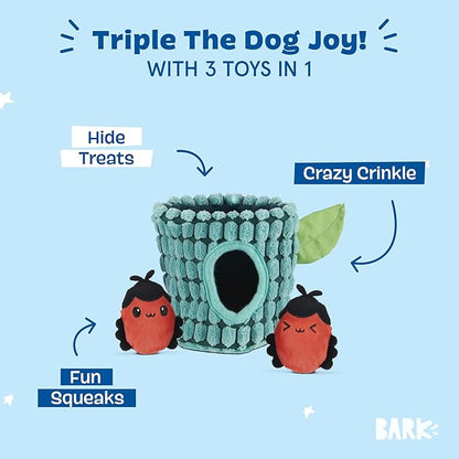 Barkbox Bao &amp; BAB Plush Toy, Multi-Part Fun for and Perfect for Interactive Playtime, X-Small Breeds