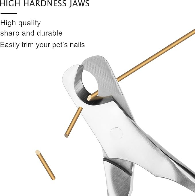 Cat Nail Clippers by,Small Breed Animals Claw Trimmer for a Cat, Puppy,Rabbit, Hamster, Birds, Kitten &amp; Small Dog,Parrots, Chinchillas, Guinea Pigs,Sharp &amp; Safe