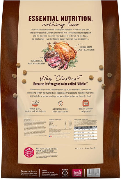 The Honest Kitchen Essential Clusters Dog Whole Grain Beef &amp; Chicken 20 lb Bag