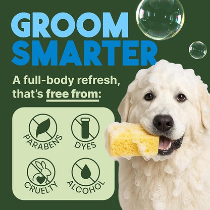 TropiClean Deshedding Dog Conditioner, Reduces Shedding &amp; Softens Coat, Puppy Safe, Made in the USA, Lime &amp; Cocoa Butter Scent, 20oz.