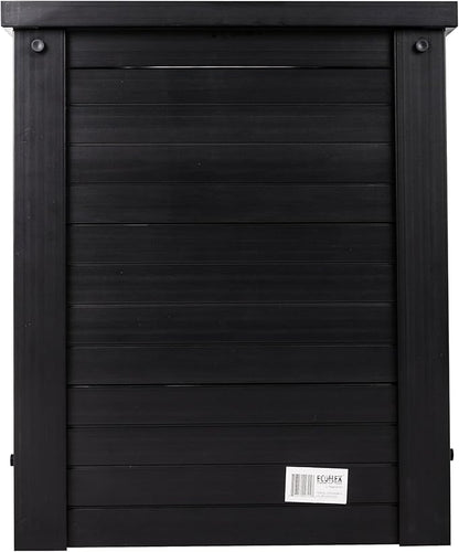 New Age Pet ecoFLEX Pet Crate/End Table, Small, Espresso 23.8"L x 18.2"W x 22.2"H
