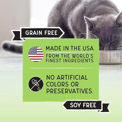 Blackwood Bounty Dry Cat Food, Whitefish &amp; Lentil Recipe for All Life Stages, 10 Pound Bag, High Protein, Grain Free
