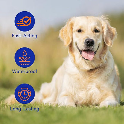 Flea and Tick Prevention for Dogs, Addcool Dog Flea and Tick Treatment, Flea &amp; Tick Control Topical Drops, 3 Doses, Vet-Recommended(5-22 lbs)