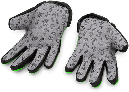 woom TENS Bike Gloves, Child’s &amp; Youth Bicycle Full Finger Protection with Grip for Road Cycling &amp; Mountain Biking (Boys &amp; Girls)