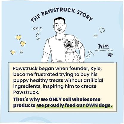 Pawstruck Peanut Butter Filled Cow Hooves for Dogs – Made in USA, Long-Lasting Dental Treats and Chews – Beef Hoof – 5 Count – Packaging May Vary