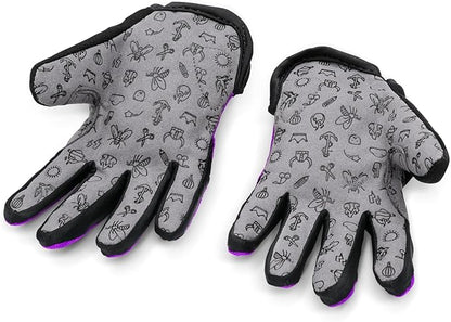woom TENS Bike Gloves, Child’s &amp; Youth Bicycle Full Finger Protection with Grip for Road Cycling &amp; Mountain Biking (Boys &amp; Girls)