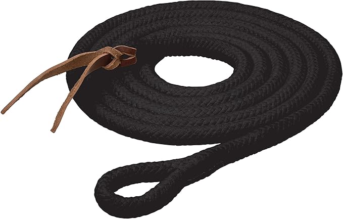 Weaver Equine Performance Lead Rope, Long Horse Lead Rope with Quick Halter Attachment, Soft Comfort Grip, Barn Horse Tack for Daily Use &amp; Showing