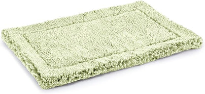 Stoutwool Indestructible Dog Bed - Fluffy Chew Proof Dog Crate Pad - Tough Kennel Pad for Aggressive Chewers - Washable, Ideal for Jumbo Breeds &amp; Fits 54-Inch Crate - 53"x35", Gleam